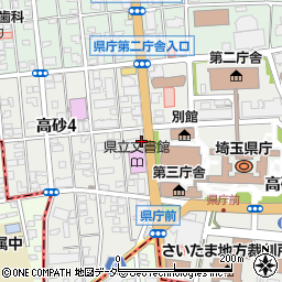 武蔵野銀行県庁前支店 ＡＴＭ周辺の地図