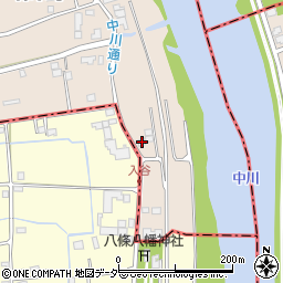 埼玉県草加市柿木町1785周辺の地図