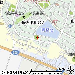 三斗蒔公園周辺の地図