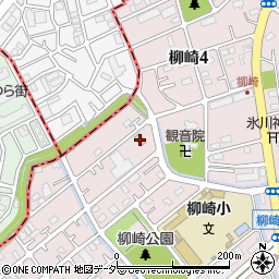 セブンイレブン川口柳崎４丁目店周辺の地図