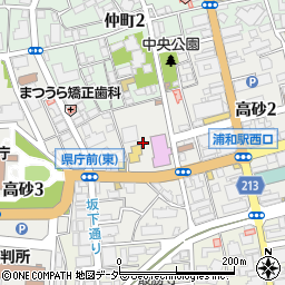 埼玉会館　小ホール周辺の地図
