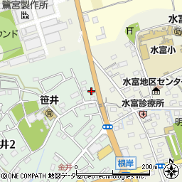 埼玉県狭山市笹井2丁目10-2周辺の地図