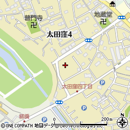太田窪四丁目公園トイレ周辺の地図