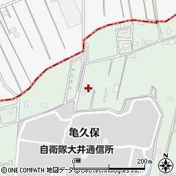 埼玉県ふじみ野市亀久保1695周辺の地図