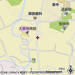 山梨県北杜市大泉町谷戸1956周辺の地図