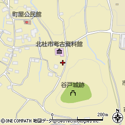 山梨県北杜市大泉町谷戸2434周辺の地図