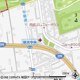 埼玉県入間市新光306-515周辺の地図