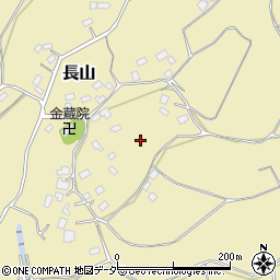 千葉県香取市長山周辺の地図