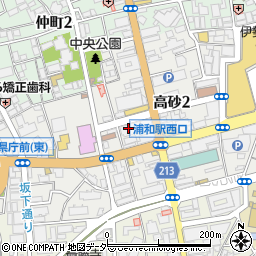 タリーズコーヒー 浦和さくら草通り店周辺の地図