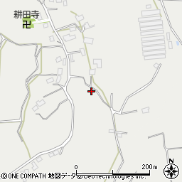 千葉県成田市村田277周辺の地図