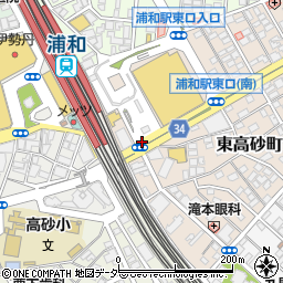 浦和駅東口 東口通り さいたま市 バス停 の住所 地図 マピオン電話帳