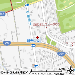 埼玉県入間市新光306-526周辺の地図