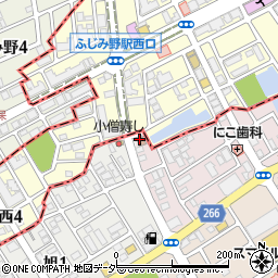 ふじみ野駅西口郵便局周辺の地図