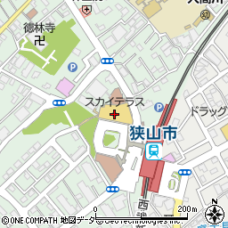 セブンイレブン狭山市駅西口店周辺の地図