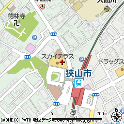 南山堂薬局　狭山市駅前店周辺の地図