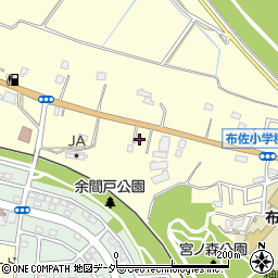 千葉県我孫子市布佐1147-3周辺の地図