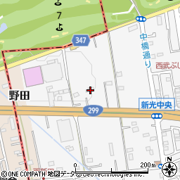 埼玉県入間市新光517-7周辺の地図