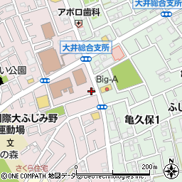 大井亀久保郵便局 ＡＴＭ周辺の地図