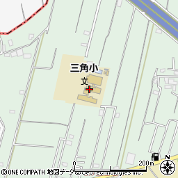 ふじみ野市立　三角放課後児童クラブ周辺の地図