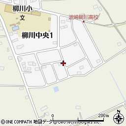 茨城県神栖市柳川中央1丁目周辺の地図