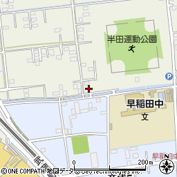 埼玉県三郷市半田861周辺の地図