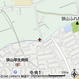 埼玉県狭山市入間川1638周辺の地図