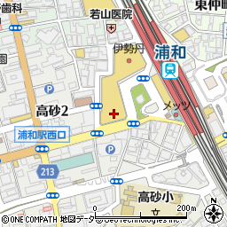 三井住友信託銀行浦和支店 ＡＴＭ周辺の地図