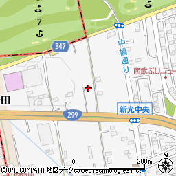 埼玉県入間市新光504-1周辺の地図