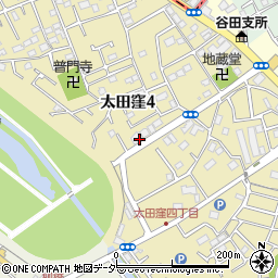 凸版印刷浦和寮周辺の地図