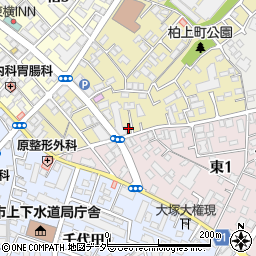 リハビリ特化型デイサービスマイホーム柏東上町店周辺の地図