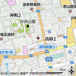 りそなビジネスサービス株式会社埼玉営業部周辺の地図