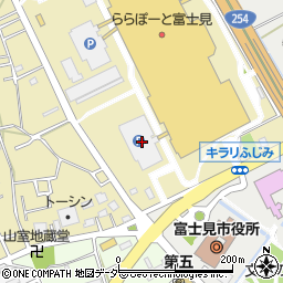 ららぽーと富士見立体駐車場周辺の地図