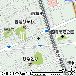 中浦和サニーコート周辺の地図
