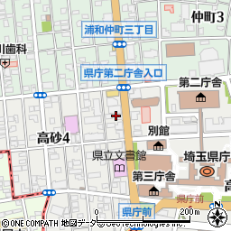 埼玉県食肉事業協同組合　連合会周辺の地図