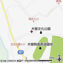 長野県木曽郡木曽町日義4887-6周辺の地図