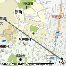 埼玉県飯能市原町121-3周辺の地図