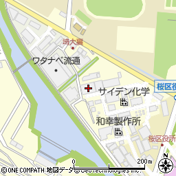 サンデン科学　東京工場周辺の地図