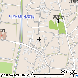 埼玉県川口市木曽呂周辺の地図