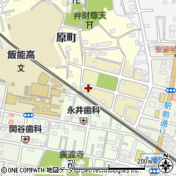 埼玉県飯能市原町121-15周辺の地図