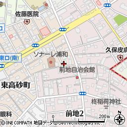産経新聞浦和中央サービスセンター周辺の地図
