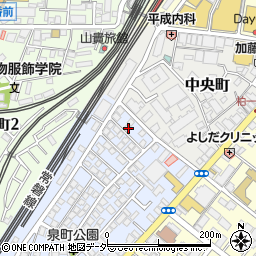 千葉県柏市泉町2-11周辺の地図