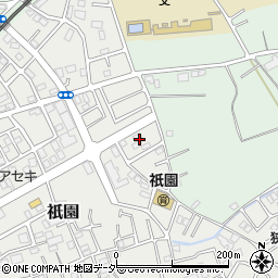 埼玉県狭山市祇園12周辺の地図