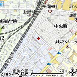 千葉県柏市泉町2周辺の地図