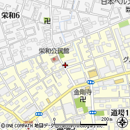 浦和栄和南住宅周辺の地図