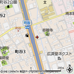 日高屋 浦和町谷店周辺の地図