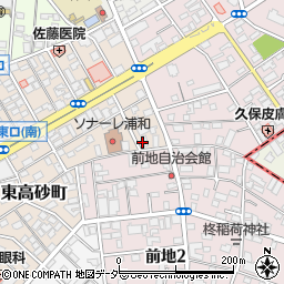 産経新聞浦和中央専売所周辺の地図