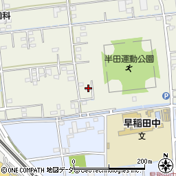 埼玉県三郷市半田863周辺の地図