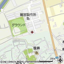 埼玉県狭山市笹井512周辺の地図