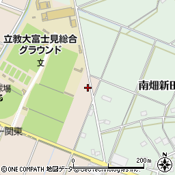 埼玉県富士見市下南畑1412周辺の地図