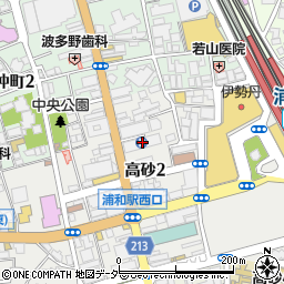 寿屋駐車場周辺の地図